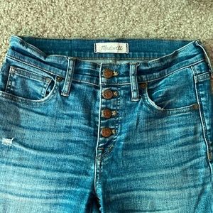Madewell 9” Higher Riser Skinny Jeans